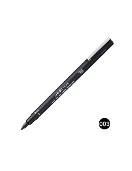 Rotulador Uni Pin Calibrado Pin003-200 Negro
