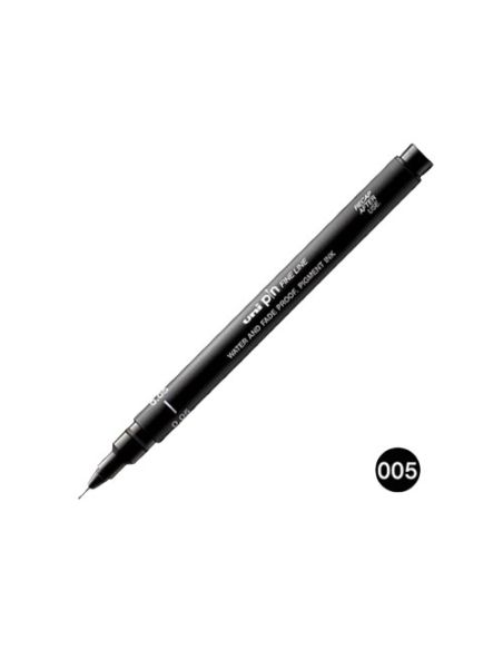 Rotulador Uni Pin Calibrado Pin005-200(S) Negro