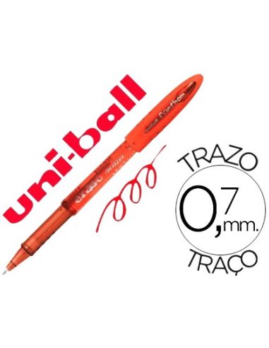 Boligrafo Rojo Uni-Ball Fanthom 0,7 (Uf2020400)