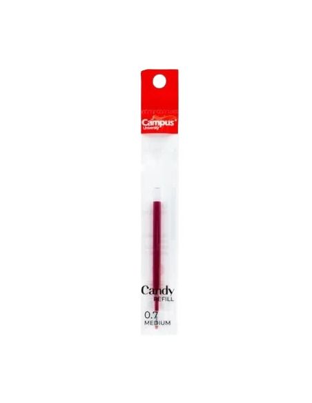 Recambio Rojo Bolígrafo Tinta Gel Campus Candy