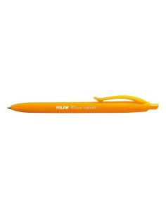 Boligrafo Naranja Milan P1 Retractil 1 Mm Touch Naranja