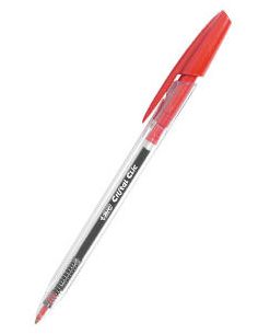 Boligrafo Rojo Bic Cristal Clic