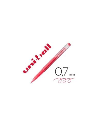 Rotulador Uni-Ball Roller Uf-222 Tinta Gel Borrable 0,7 Mm Rojo