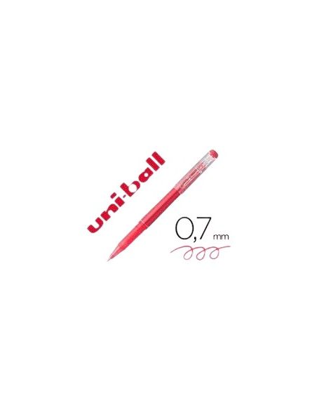 Rotulador Uni-Ball Roller Uf-222 Tinta Gel Borrable 0,7 Mm Rojo