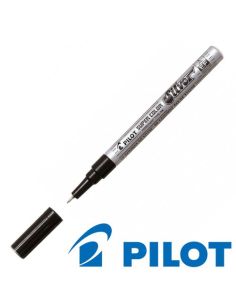 Rotulador Pilot Supercolor Plata Extra Fino