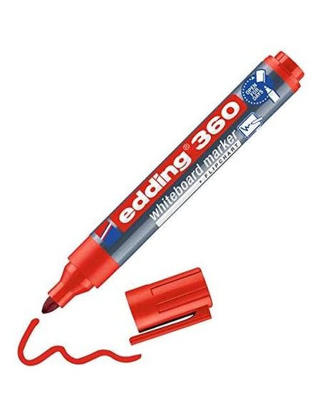 Marcador Pizarra Edding 360 Rojo