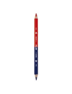 Lapiz Maxi Bicolor Azul Rojo Milan