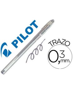 Boligrafo Plata Pilot G1 Trazo 0.7