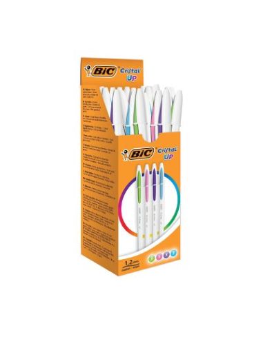 Boligrafo bic cristal up 1.2 mm surtido