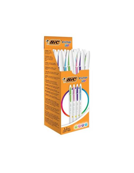 Boligrafo bic cristal up 1.2 mm surtido