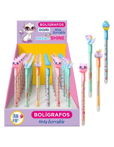 Boligrafo borrable rain or shine (dohe)|Libreriasalesiana