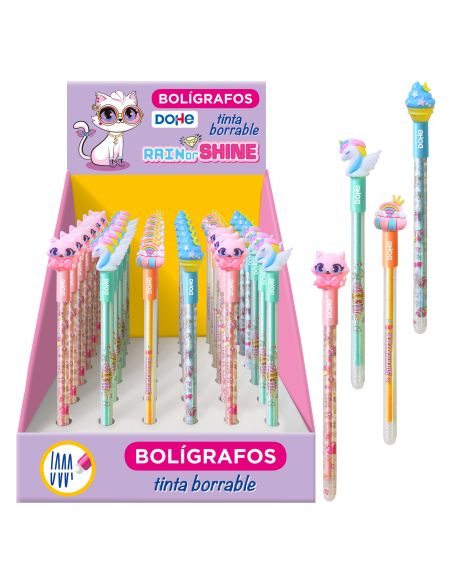 Boligrafo borrable rain or shine (dohe)|Libreriasalesiana