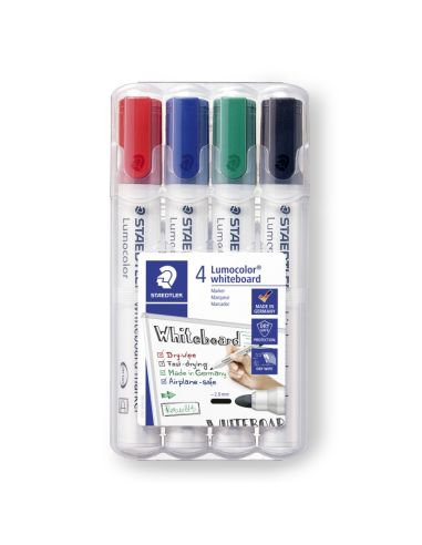 Rotulador Pizarra Staedtler 351 4 Colores Surtidos