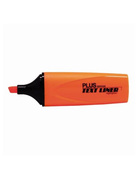 Marcador Fluorescente Plus Office Textliner 3.2 Naranja