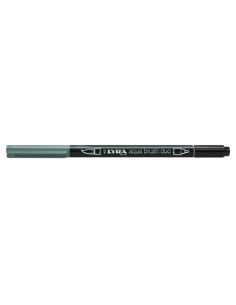 Rotulador Lyra Aqua Brush Duo Gris Medio