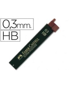 Minas Faber Grafito 9063 0,3 Mm Hb -Estuche De 12 Minas