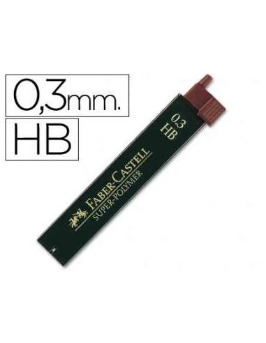Minas Faber Grafito 9063 0,3 Mm Hb -Estuche De 12 Minas