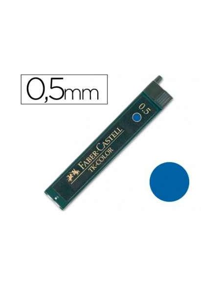 Minas Faber De Colores 9085 0,5 Mm Azul -Estuche De 12 Minas