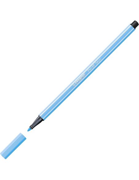 Rotulador Stabilo Acuarelable Pen 68 Azul Neon 1 Mm