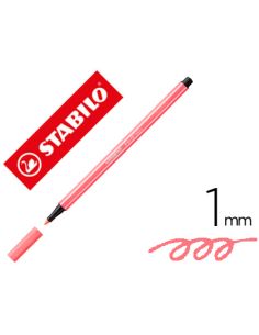 Rotulador Stabilo Acuarelable Pen 68 Rojo Neon 1 Mm