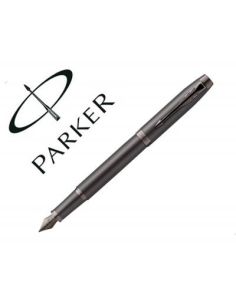 Pluma Parker Im Professionals Monochrome Bronce Plumin F En Estuche De Regalo