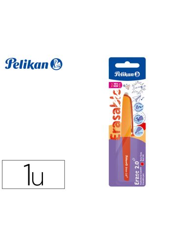 Roller Pelikan Erase 2.0 Borrable Punta 0,7 Mm Tinta Gel Color Rojo