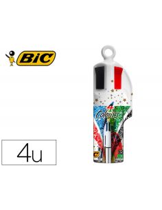 Set Bic Megatubo 1 Cristal Celebration Oro + 1 Shine Plata + 1 Fluorescente Grip Amarillo + 1 Corrector Micro