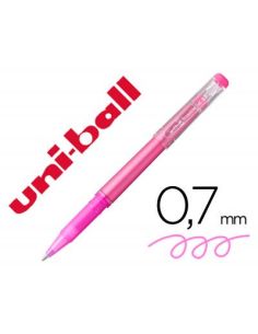 Rotulador Uni-Ball Roller Uf-222 Tinta Gel Borrable 0,7 Mm Rosa