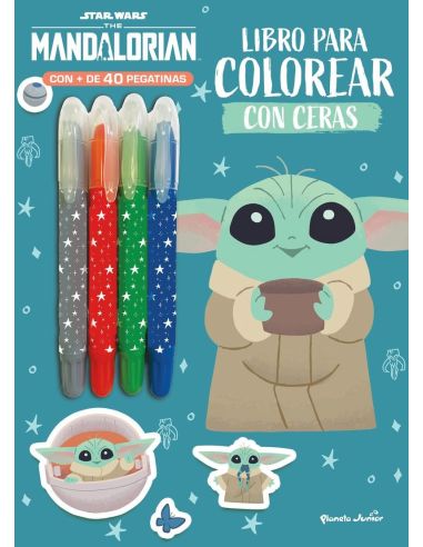 Star Wars - The Mandalorian - Libro Para Colorear Con Ceras