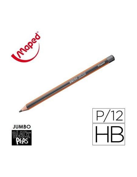 Lapices De Grafito Maped Blackpeps Hb