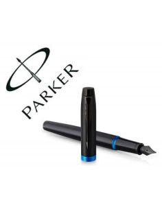 Pluma Parker Im Professionals Vibrant Blue Ring Plumin F En Estuche De Regalo