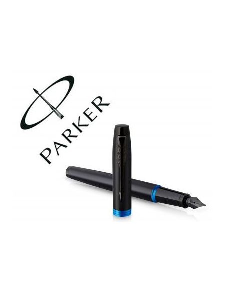 Pluma Parker Im Professionals Vibrant Blue Ring Plumin F En Estuche De Regalo