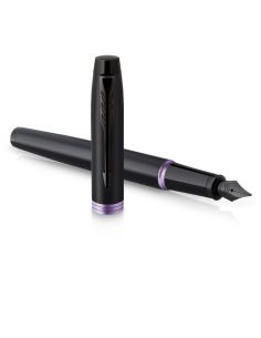 Pluma Parker Im Professionals Vibrant Purple Ring Plumin F En Estuche De Regalo