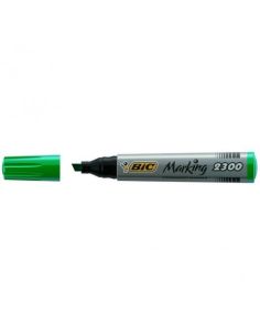 Permanent Marker Biselado Verde