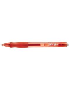 Boligrafo Bic Velocity Gel Rojo