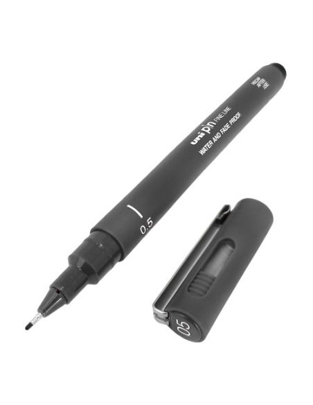 Rotulador Uni Pin Line Fine 05 (Gris Oscuro)