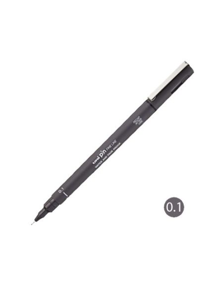 Rotulador Uni Pin Line Fine 01 (Gris Oscuro)