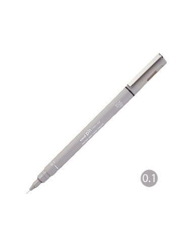 Rotulador Uni Pin Line Fine 01 (Gris Claro)