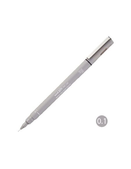 Rotulador Uni Pin Line Fine 01 (Gris Claro)