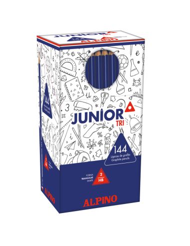 Economy Pack Lápices Grafito Junior Tri 144 Unidades