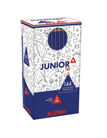 Economy Pack Lápices Grafito Junior Tri 144 Unidades