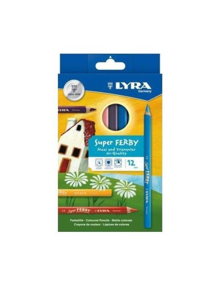 Lyra Super Ferby Estuche 12 Colores [B-6-3]