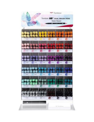 Rotulador Tombow Abt Dual Brush Doble Punta De Pincel Contenido De 216 Unidades Colores Surtidos
