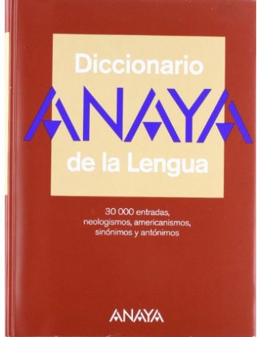 Diccionario Anaya De La Lengua