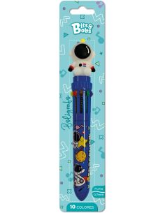 Boligrafo 10 Colores Tinta Aceite 0,7Mm Astronauta