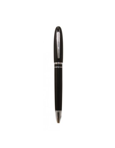Bolígrafo Swing Tinta Azul Metálico Negro