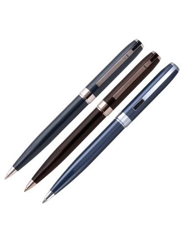 Bolígrafo Swing Deluxe Latón Tinta Azul Colores Surtidos