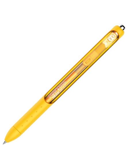 Boligrafo Paper Mate Amarillo Inkjoy Gel