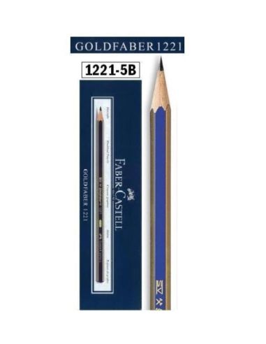 Lapiz Grafito Faber Castell Goldfaber 5B