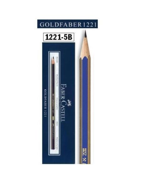 Lapiz Grafito Faber Castell Goldfaber 5B